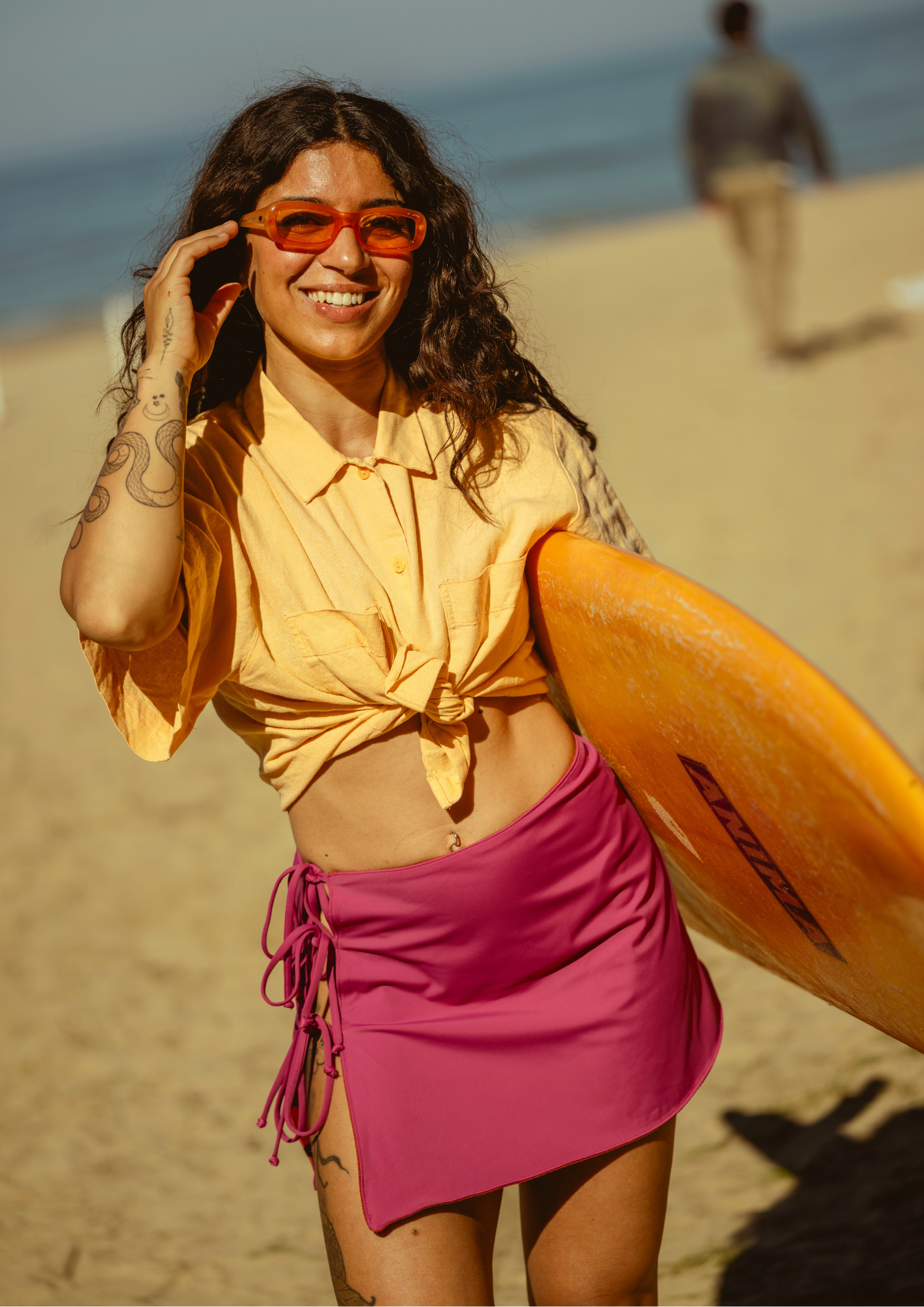 DANCING WITH HER EYES CLOSED - skirt/top