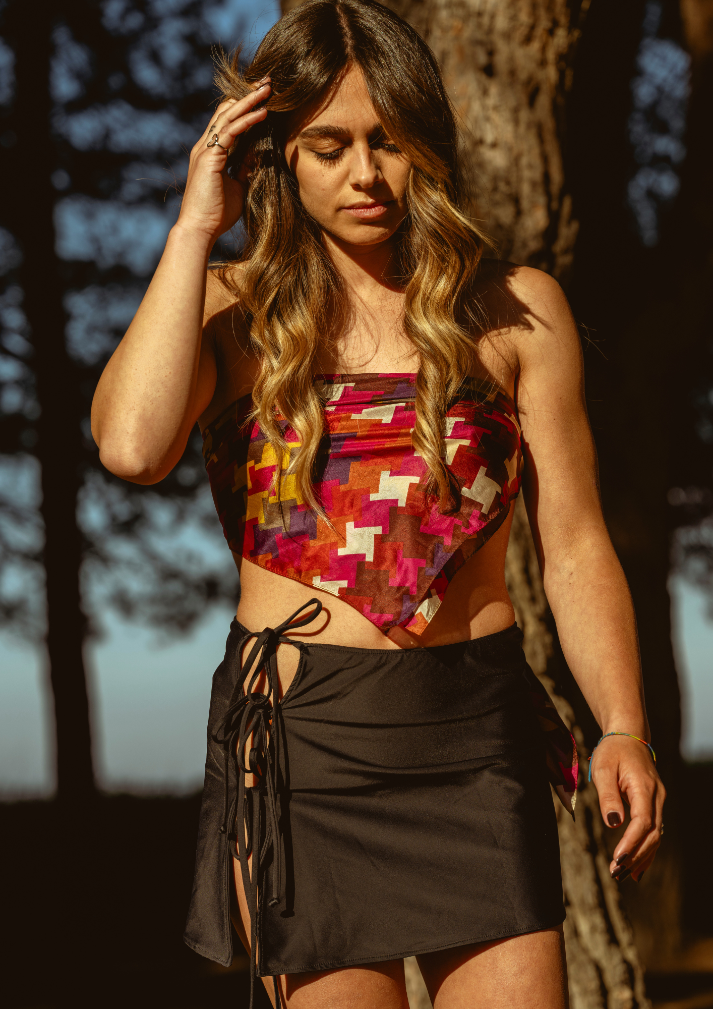 BLACK MAGIC - skirt/top