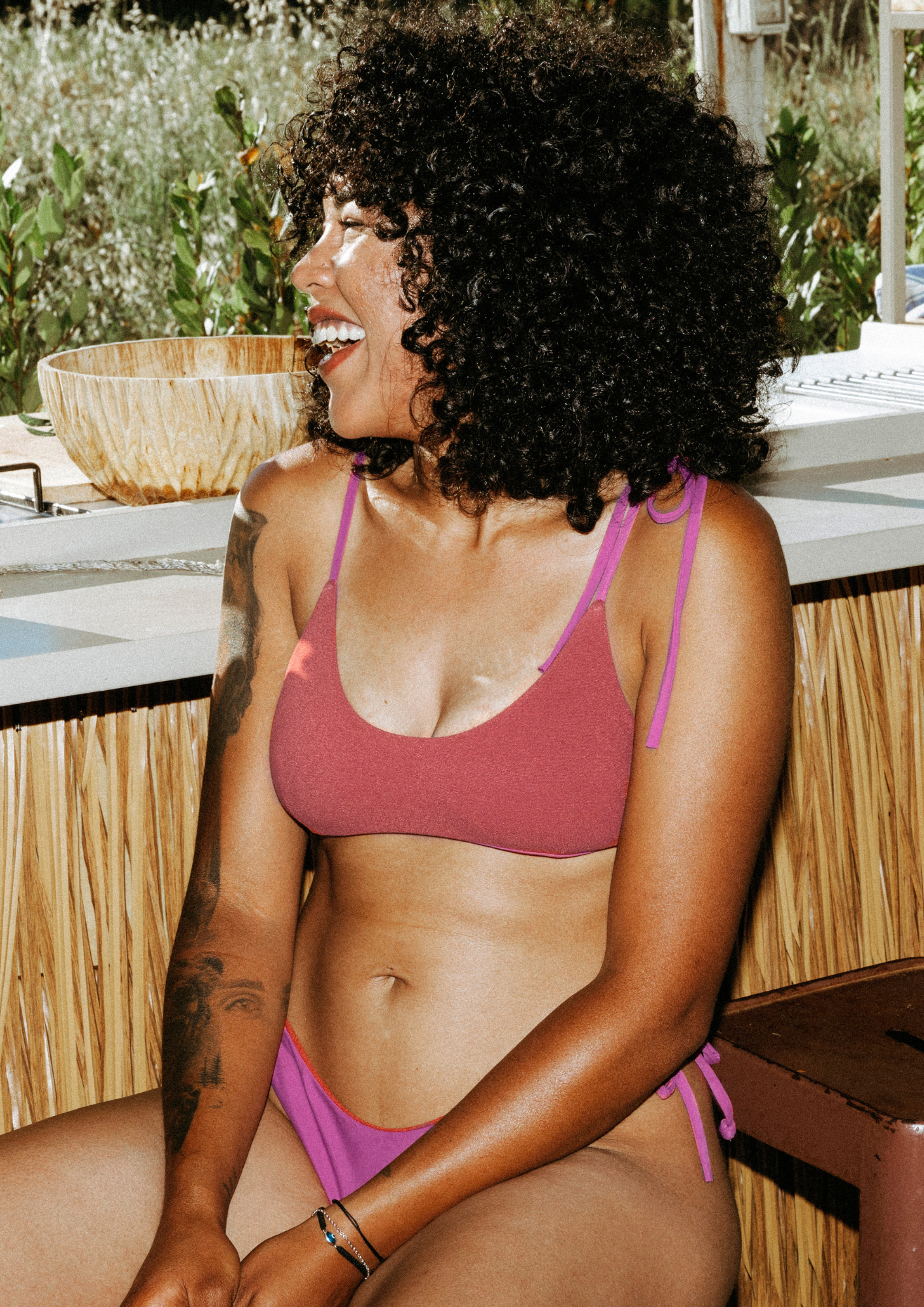 TOFFEE Y LYCHEE - double-face bikini set