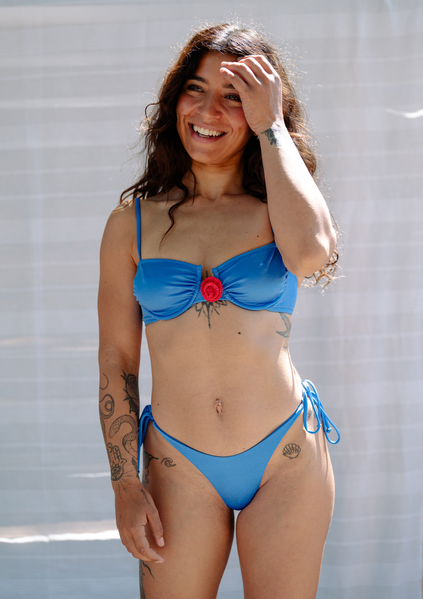 SHE FLOWS - balconette bikini set