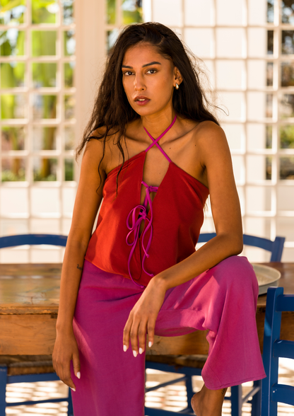 DANCING WITH HER EYES CLOSED - skirt/top