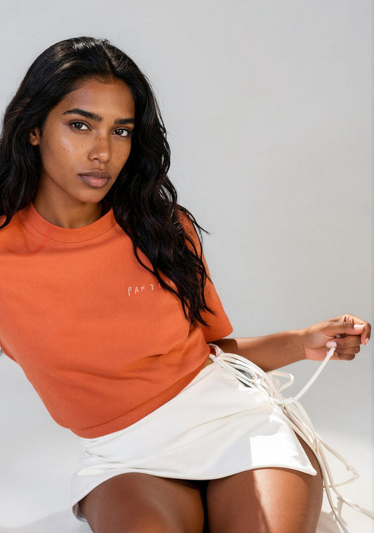 WHITE LIES - skirt/top