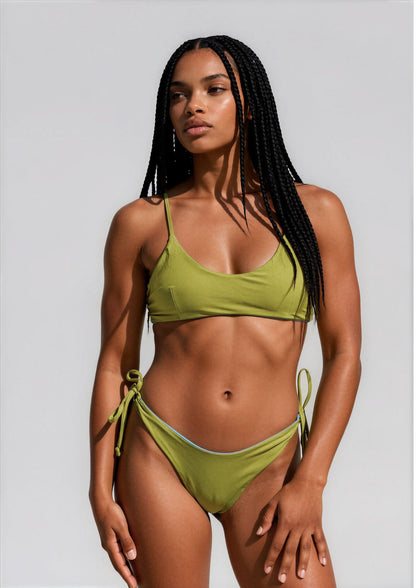 PUFFO Y PISTACHIO - double-face bikini set